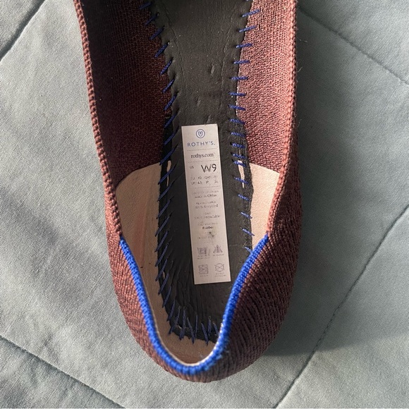 Rothy’s Truffle Python Size 9 Ballet Flat Shoes - Picture 4 of 6